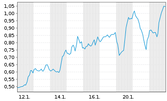Chart Mini Future Long Energy Fuels - 1 Monat