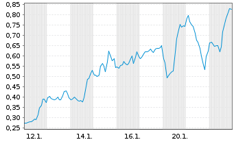 Chart Mini Future Long Energy Fuels - 1 Monat
