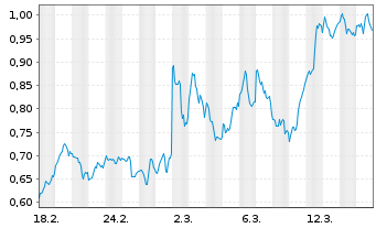 Chart Mini Future Long Chevron - 1 Monat