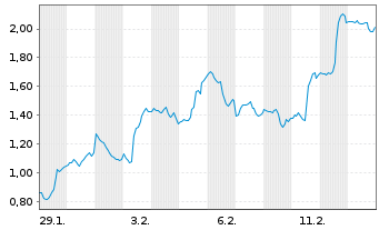 Chart Mini Future Short Block - 1 Monat