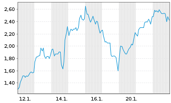Chart Mini Future Long Li-FT Power - 1 Monat