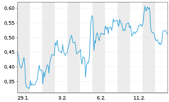 Chart Mini Future Long Bayer - 1 Monat