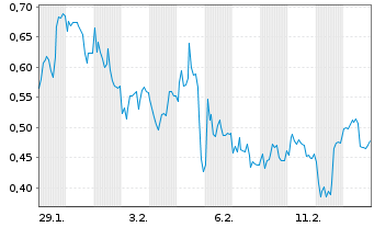 Chart Mini Future Short Bayer - 1 Monat