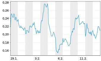 Chart Mini Future Long Volkswagen - 1 Monat