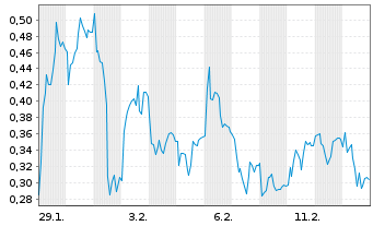 Chart Mini Future Short Puma - 1 Monat