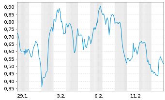 Chart Mini Future Long Intel - 1 Monat