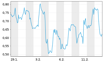 Chart Mini Future Short Nike - 1 Month