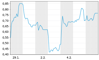 Chart Mini Future Short Steyr Motors - 1 Monat