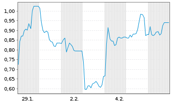 Chart Mini Future Short Steyr Motors - 1 Monat