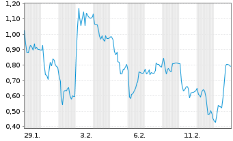 Chart Mini Future Long Evotec - 1 Monat