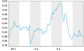 Chart Mini Future Long Shell - 1 Monat