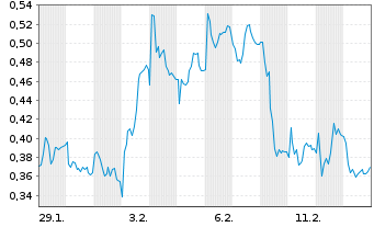 Chart Mini Future Short S&T - 1 Monat