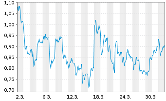 Chart Mini Future Long Fielmann - 1 Monat
