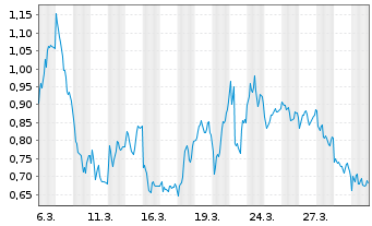Chart Mini Future Short Bayer - 1 Monat