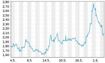 Chart Mini Future Long Microsoft - 1 Monat