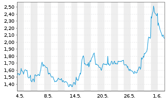 Chart Mini Future Long Microsoft - 1 Monat