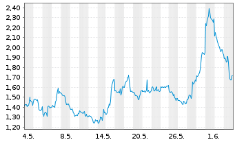 Chart Mini Future Long Microsoft - 1 Monat