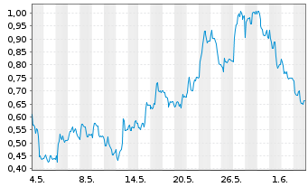 Chart Mini Future Long Puma - 1 Monat