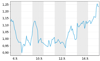 Chart Mini Future Long Coinbase - 1 Monat