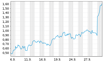 Chart Mini Future Short Nike - 1 Month
