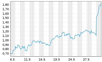 Chart Mini Future Short Nike - 1 Month