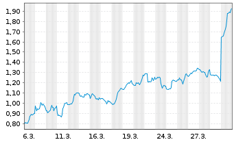 Chart Mini Future Short Nike - 1 Month