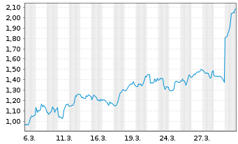Chart Mini Future Short Nike - 1 Month