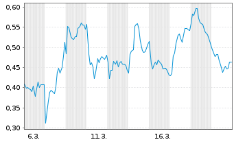 Chart Mini Future Long FinTech Group - 1 Monat