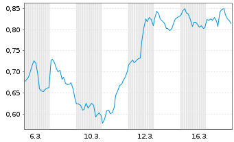 Chart Mini Future Long Chevron - 1 Monat