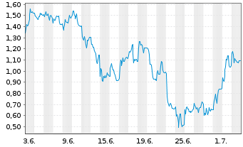 Chart Mini Future Long RENK Group - 1 Monat