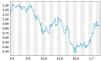 Chart Mini Future Long RENK Group - 1 Monat
