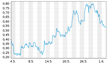 Chart Mini Future Long Puma - 1 Monat