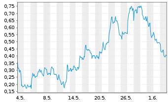 Chart Mini Future Long Puma - 1 Monat