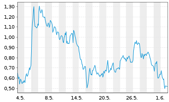 Chart Mini Future Long BMW - 1 Monat