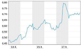 Chart Mini Future Short Shell - 1 Monat