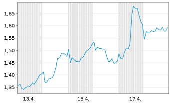 Chart Mini Future Short Shell - 1 Monat