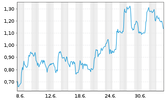 Chart Mini Future Long UnitedHealth Group - 1 Month