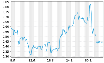 Chart Mini Future Short Nike - 1 Month