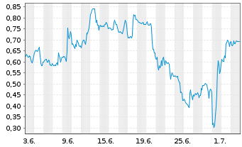 Chart Mini Future Long Nike - 1 Month
