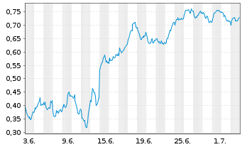Chart Mini Future Short Shell - 1 Month
