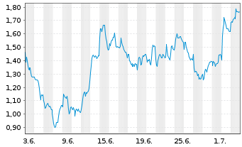 Chart Mini Future Long Continental - 1 Monat