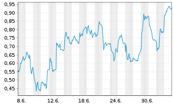 Chart Mini Future Long Siemens - 1 Month