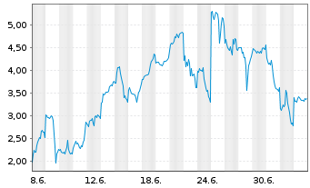 Chart Mini Future Long Micron - 1 Month