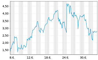 Chart Mini Future Long Micron - 1 Month
