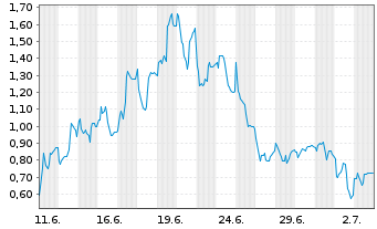 Chart Mini Future Long LPKF - 1 Monat