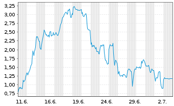 Chart Mini Future Long ARM Holdings - 1 Month