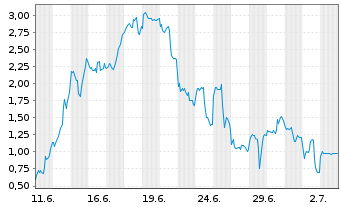 Chart Mini Future Long ARM Holdings - 1 Month