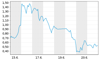 Chart Mini Future Long SPACE X - 1 Monat