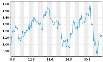 Chart Mini Future Long PVA TePla - 1 Month