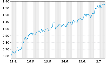 Chart Mini Future Long Allianz - 1 Month